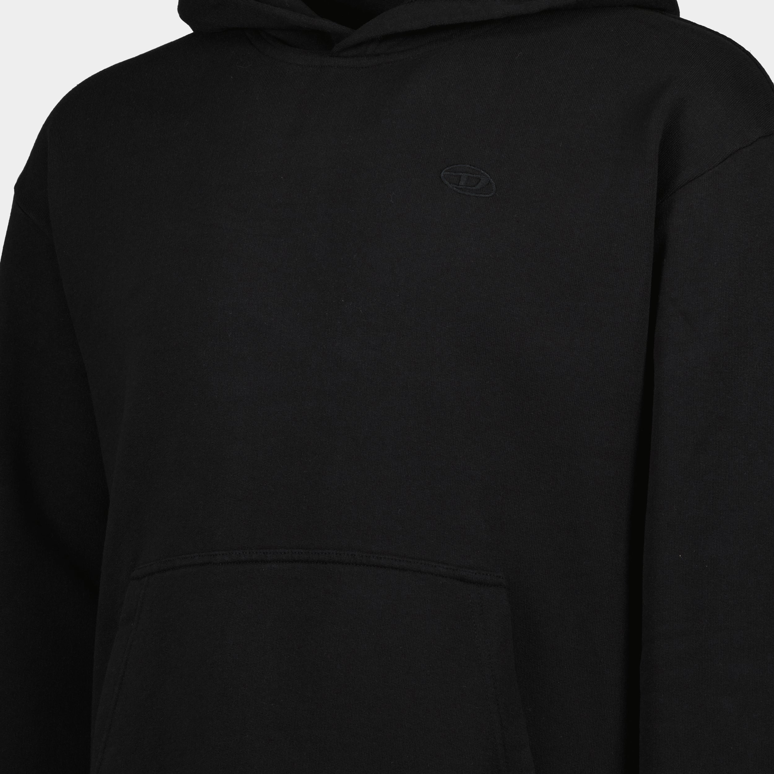 Sweatshirts Hoodie S-Macs-Megoval Diesel Noir Homme