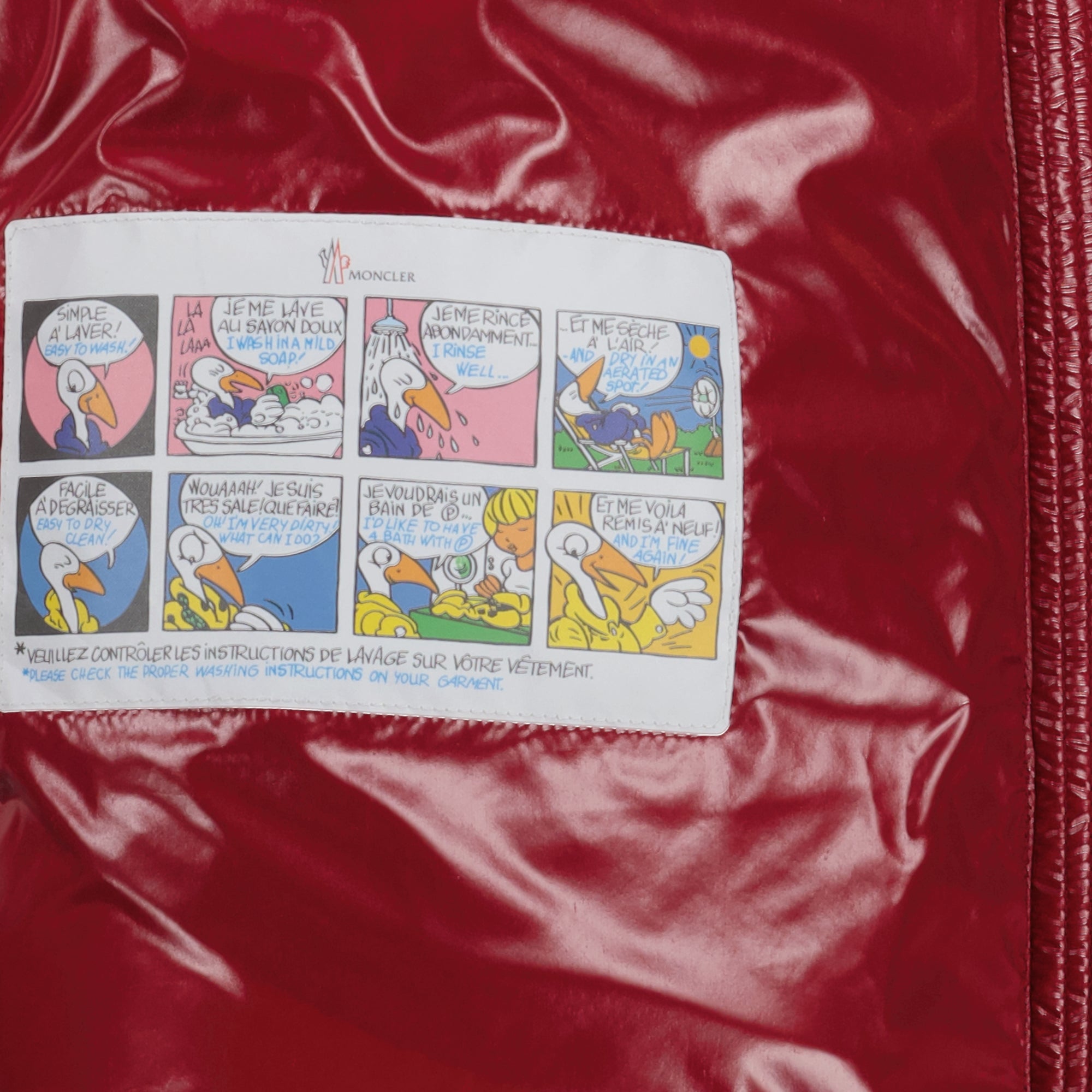 Manteaux Doudoune Maire Moncler Rouge Femme