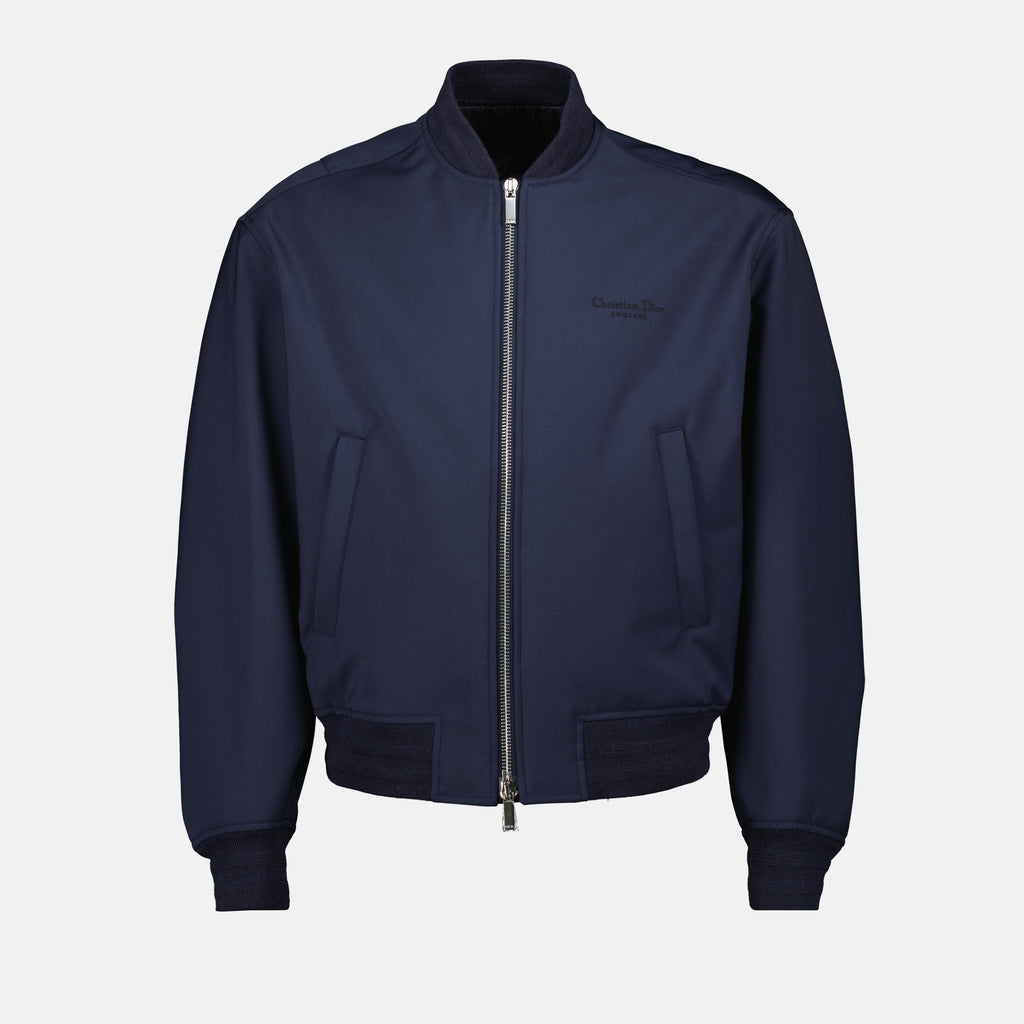 ジャケット ディオール アーカイブル バンカー Dior ダークブルー Homme