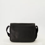 Sacs bandoulière Petit sac Niki en cuir noir Saint Laurent Noir Homme