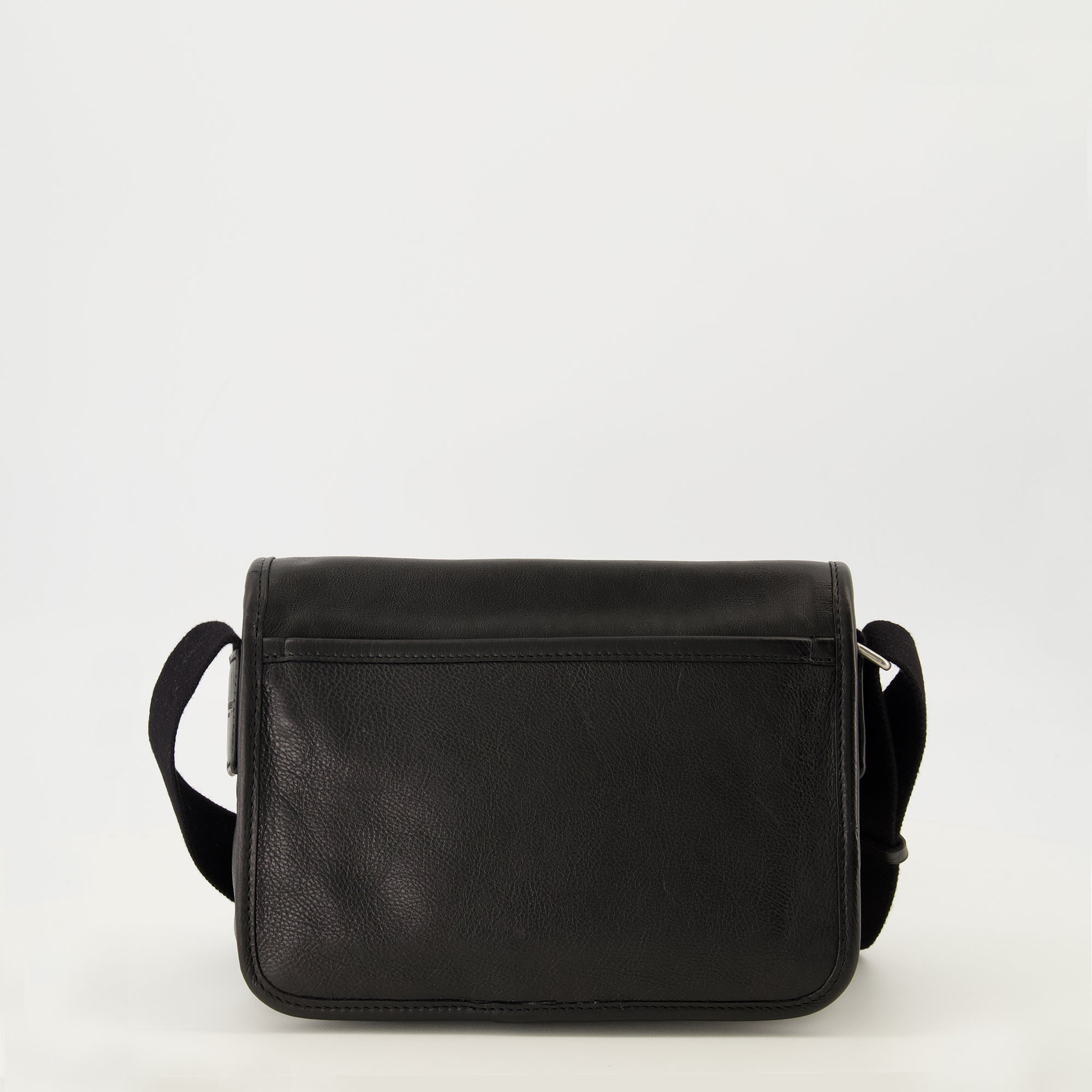 Sacs bandoulière Petit sac Niki en cuir noir Saint Laurent Noir Homme