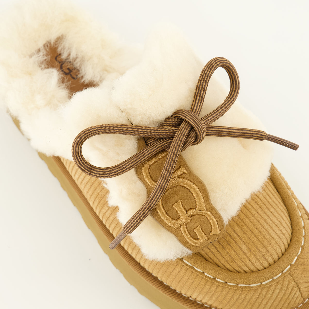 Chaussures ouvertes Mules Disquette Heritage beige Ugg Marron Femme