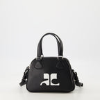 Bolsos de mano y al hombro Mini Bowling Bag Reissue Courrèges Negro Unisexo