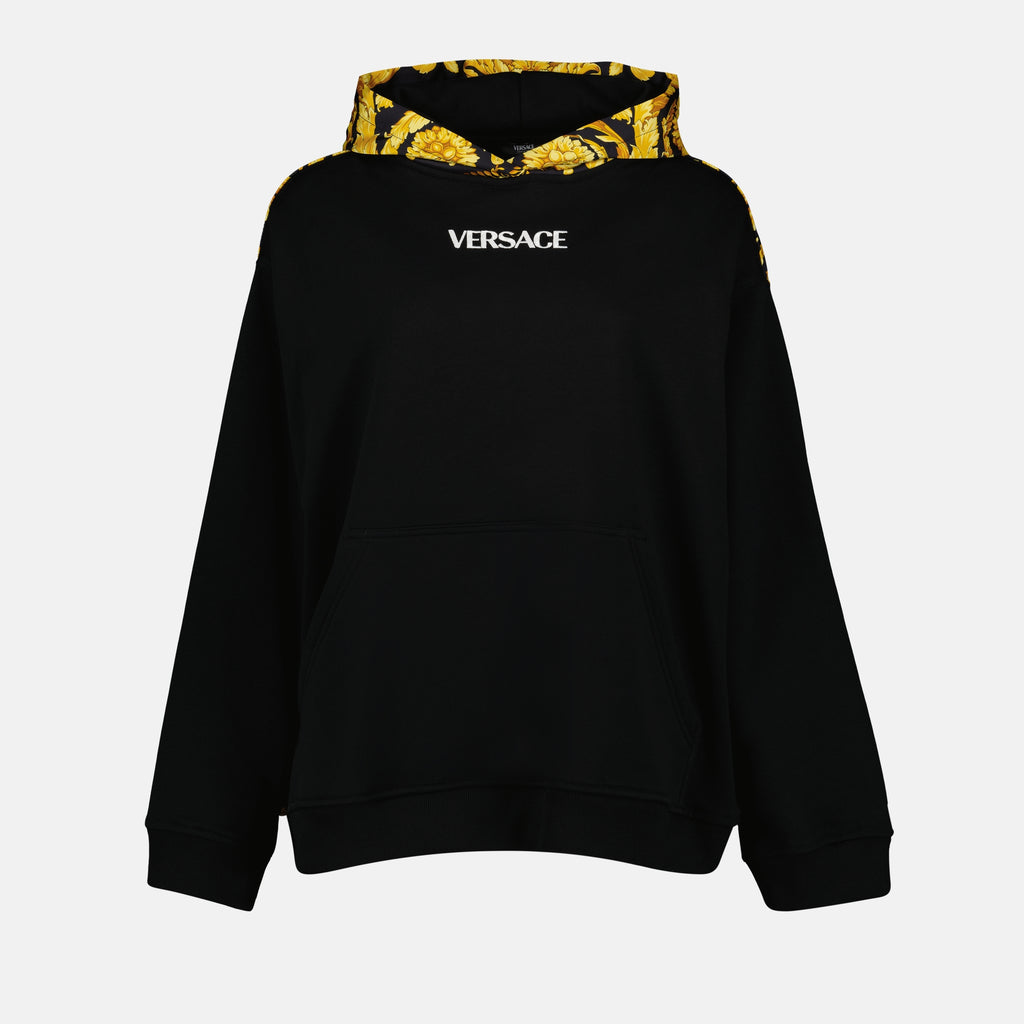 Sweatshirts Barocco Hoodie Versace Gelb Femme
