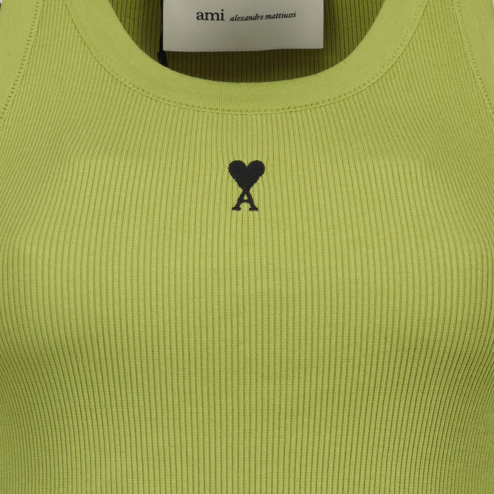 Bild des Artikels Khaki Heart Friend Tanktop von Ami PARIS für Frauen - Saison Frühling-Sommer 2026 - Detailansicht_1