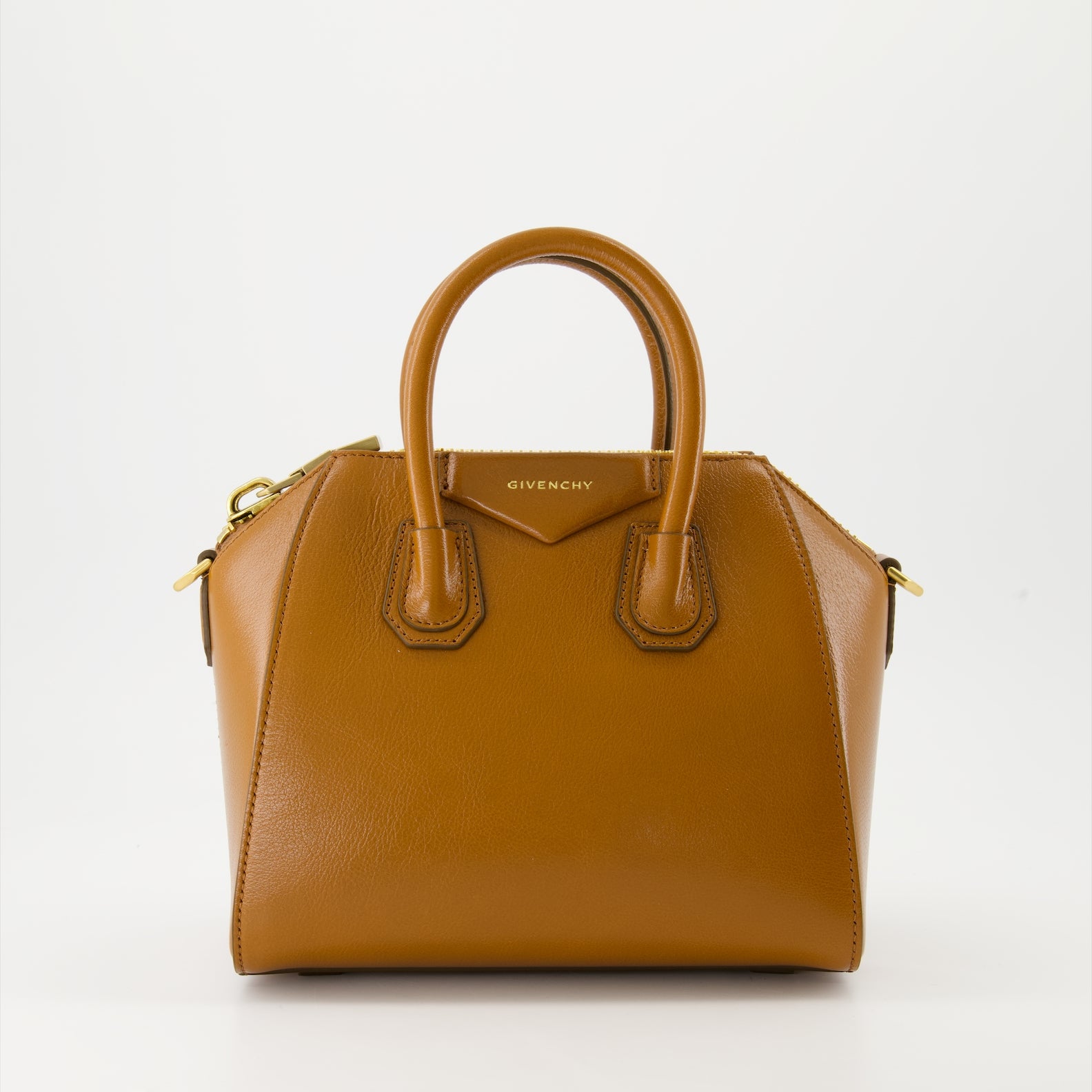 Sacs à main et épaule Sac Antigona en cuir Givenchy Marron Femme