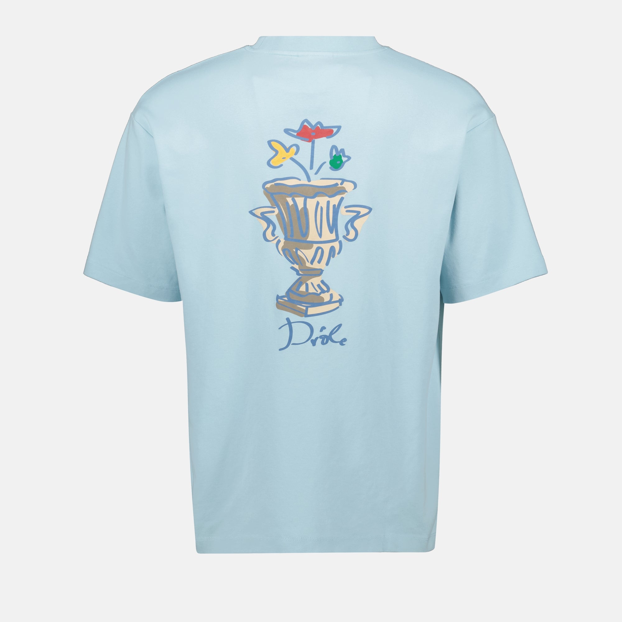 T-Shirts Vase T-Shirt Drole De Monsieur Blau Homme