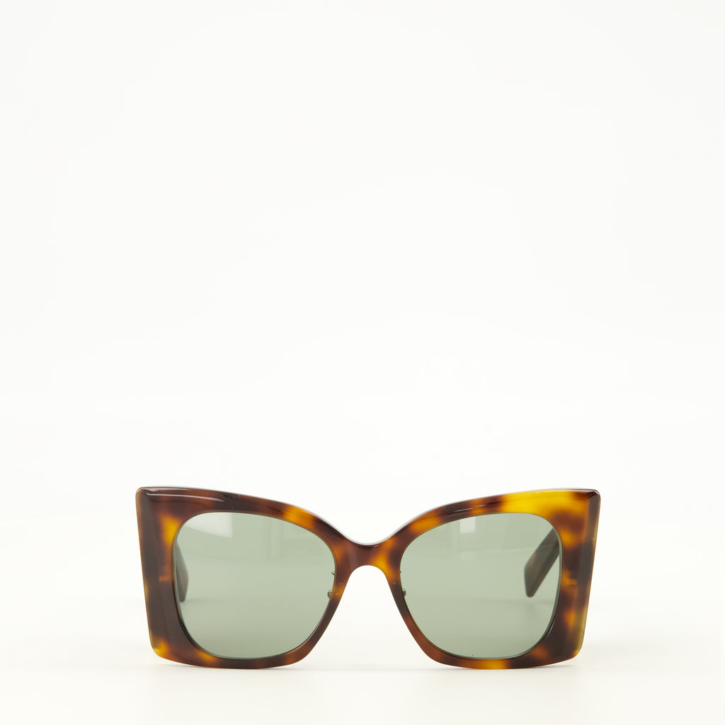 Lunettes SL M119 Sonnenbrille Saint Laurent Marron Unisexe