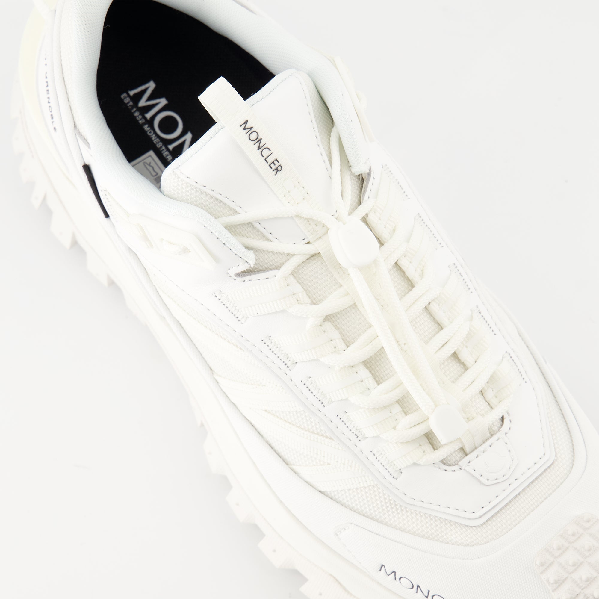 Baskets Baskets Trailgrip GTX Moncler Blanc Homme