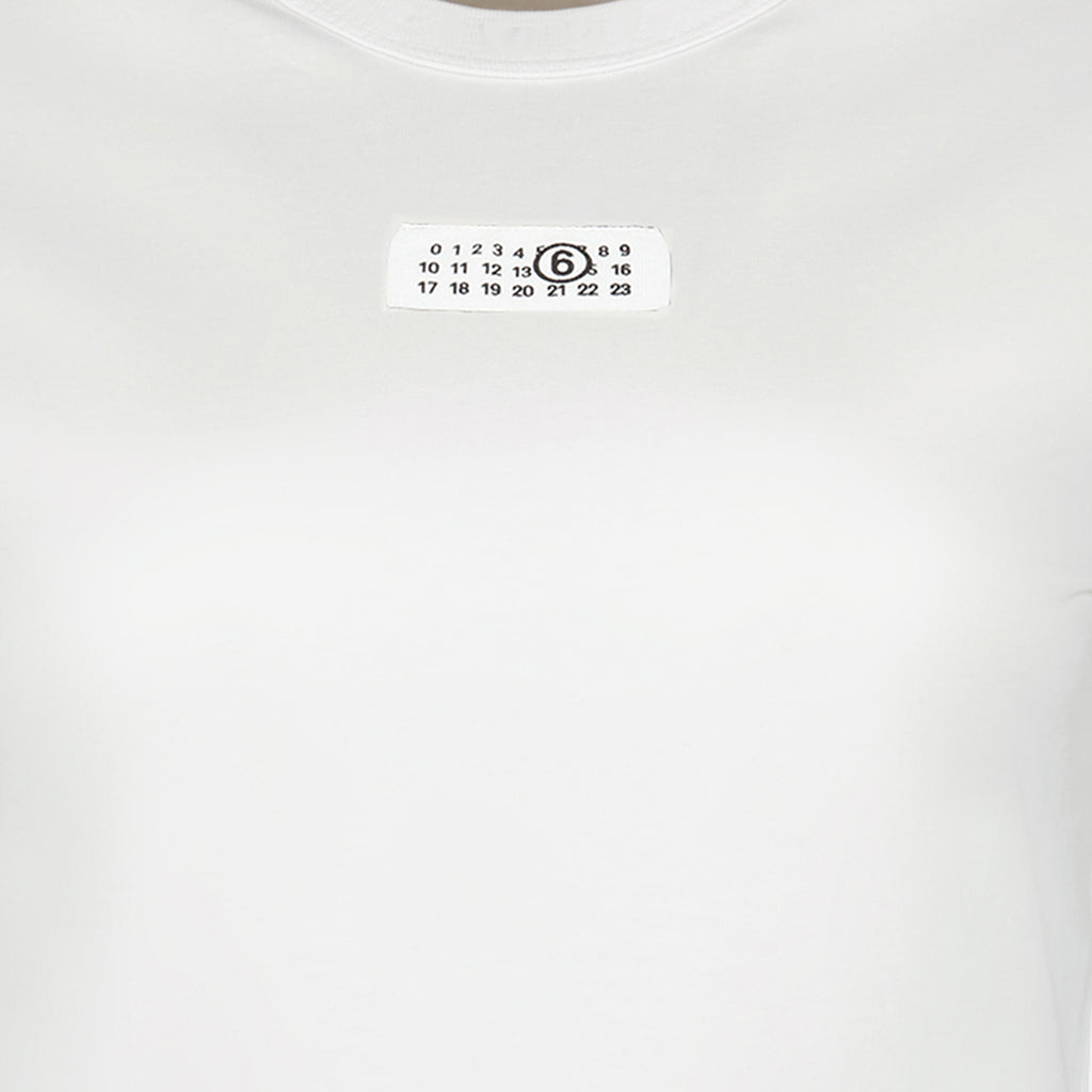 T-shirts T-shirt Numeric blanc Mm6 Blanc Femme