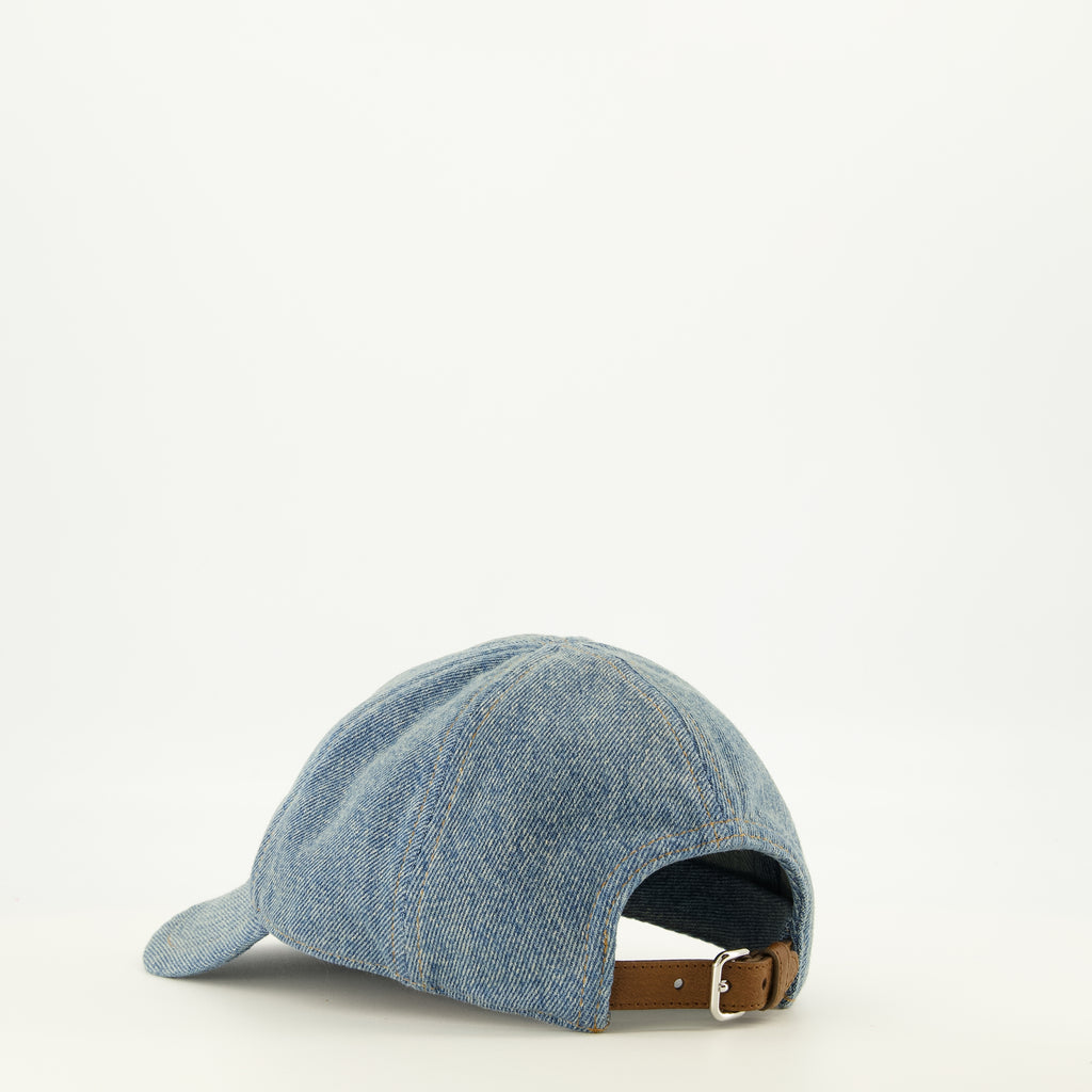 Chapeaux, casquettes et bonnets Denim-Kappe Miu Miu Bleu Femme