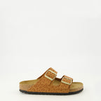 Imagen de las Sandalias Arizona de Print Leopardo Marrón de la marca Birkenstock para Mujer - Temporada Primavera-Verano 2026 - Vista lateral derecha