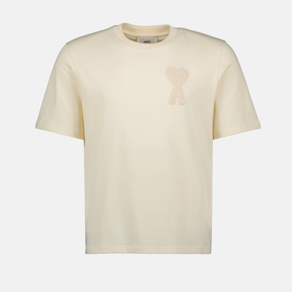 T-shirts T-shirt Ami de coeur Ami PARIS Beige Homme