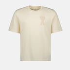 T-shirts T-shirt Ami de coeur Ami PARIS Beige Homme