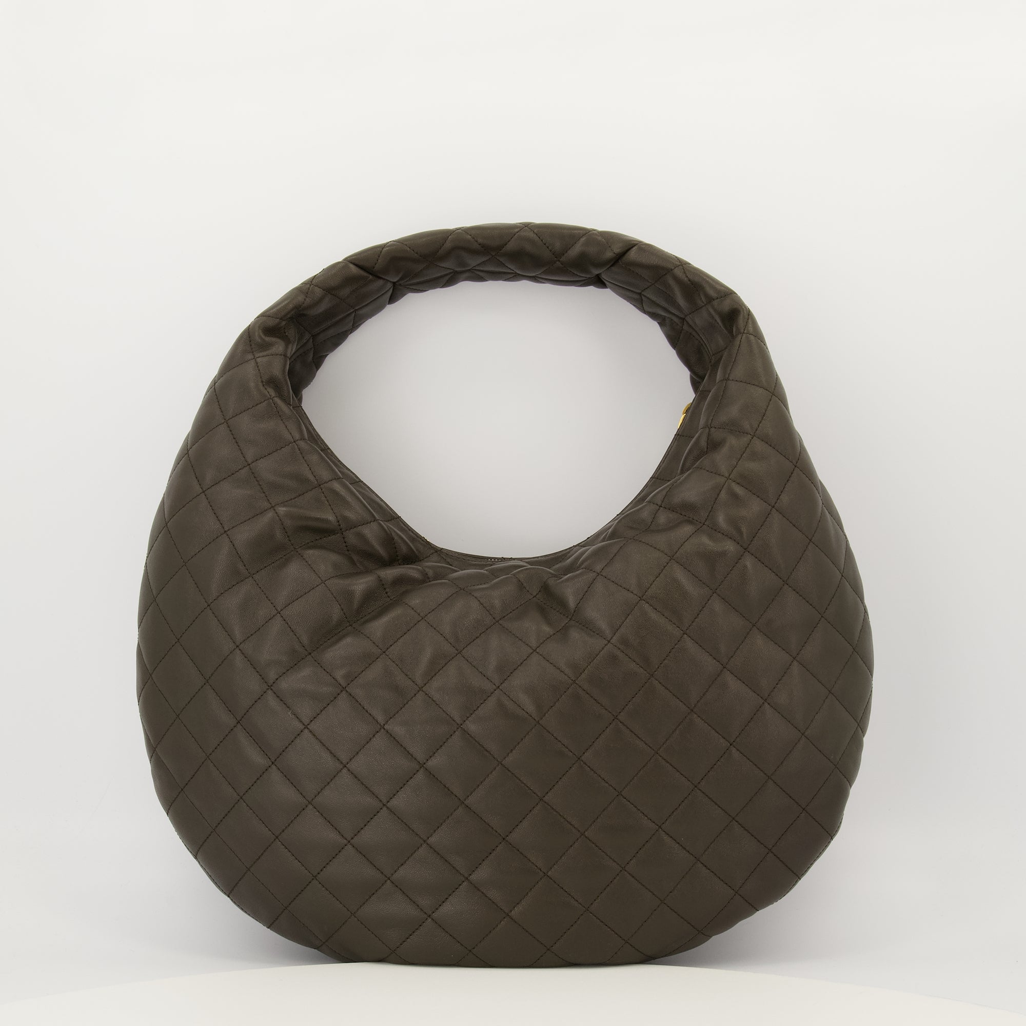 Image de l'article Sac Icare Hobo marron de la marque Saint Laurent pour Femme - Saison Printemps-Été 2026 - Vue de Dos