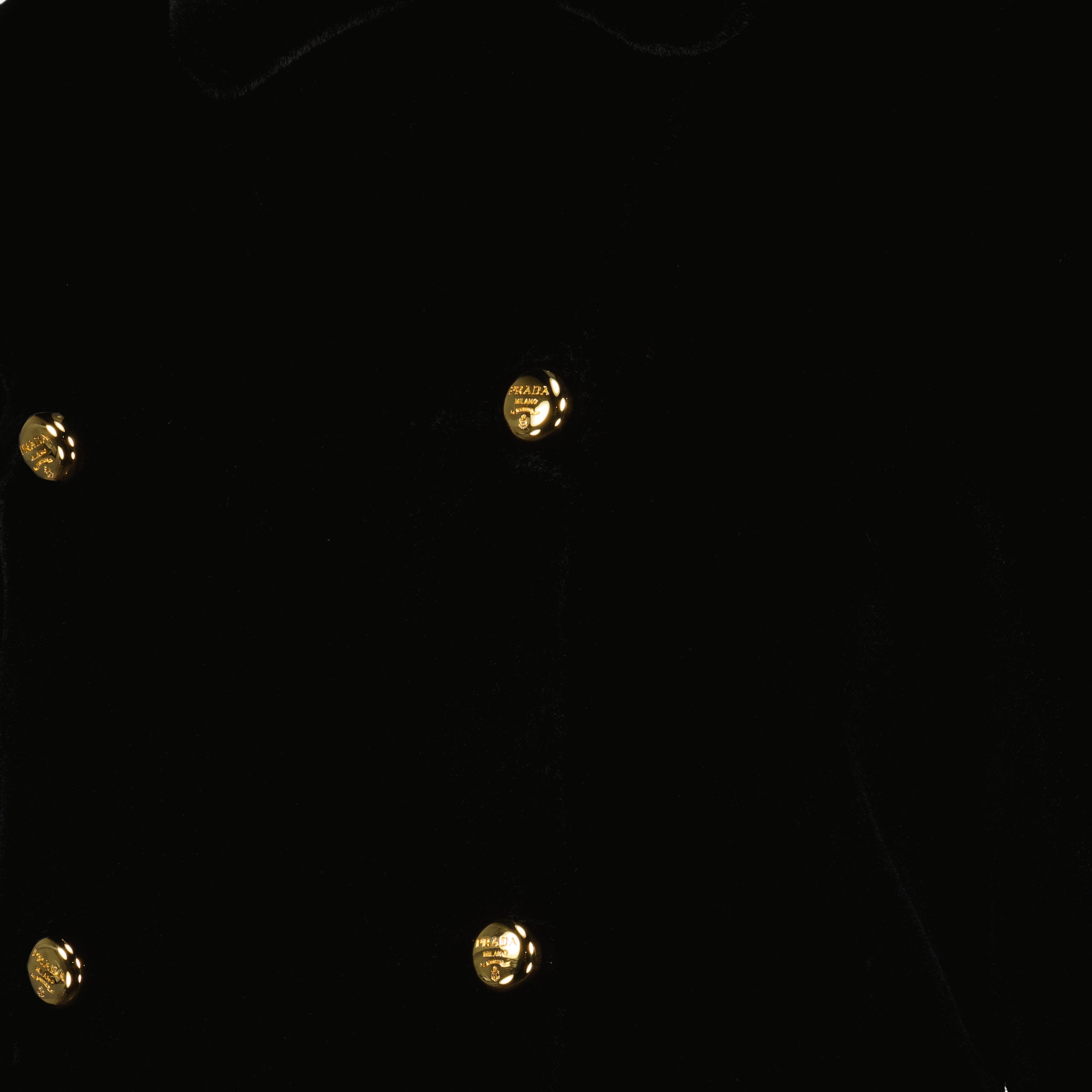 Mäntel Faux-Fur-Mantel Prada Schwarz Femme