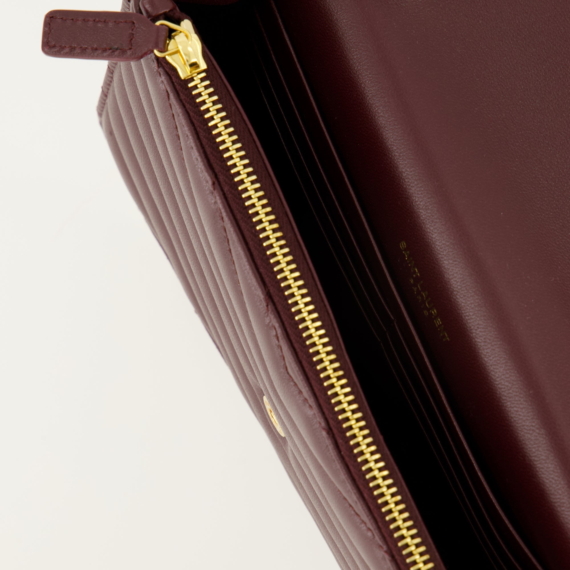 Bild des Saint Laurent Marken Kettenumschlaggeldbörse für Frauen - Herbst-Winter 2025 - Detaillierte Ansicht_3