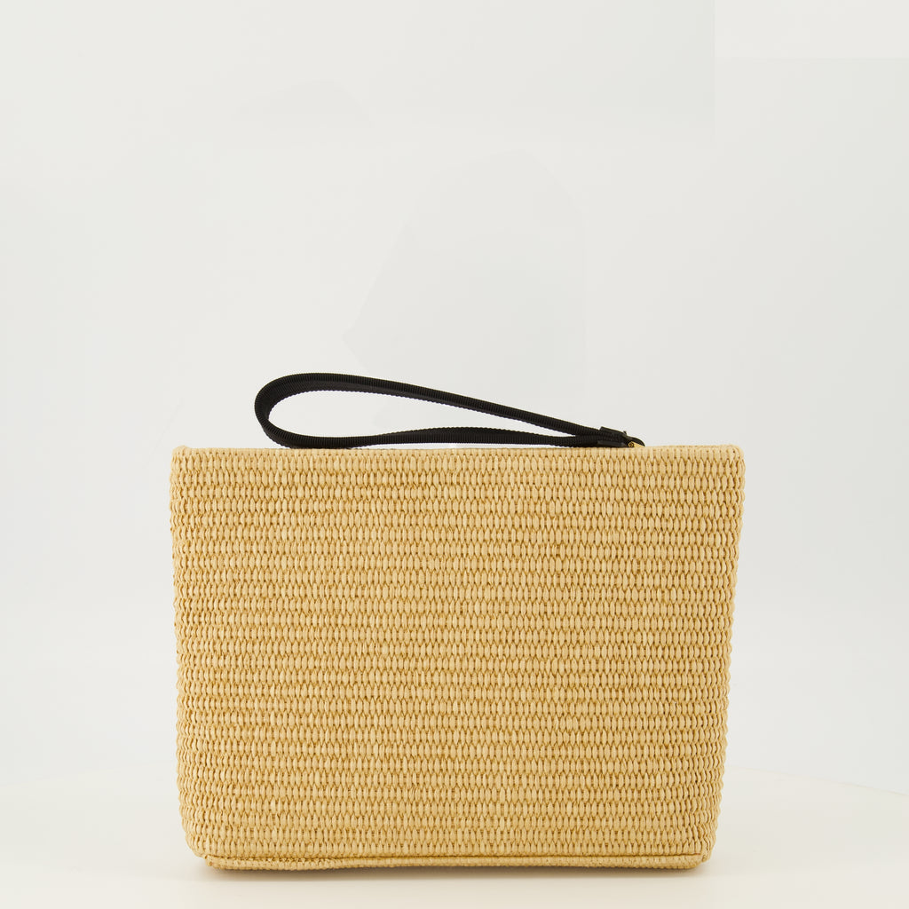 Pochettes Clutch de Raffia Beige Givenchy Beige Femme