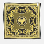 Écharpes, foulards et gants Foulard La Coupe des Dieux Versace Noir Femme
