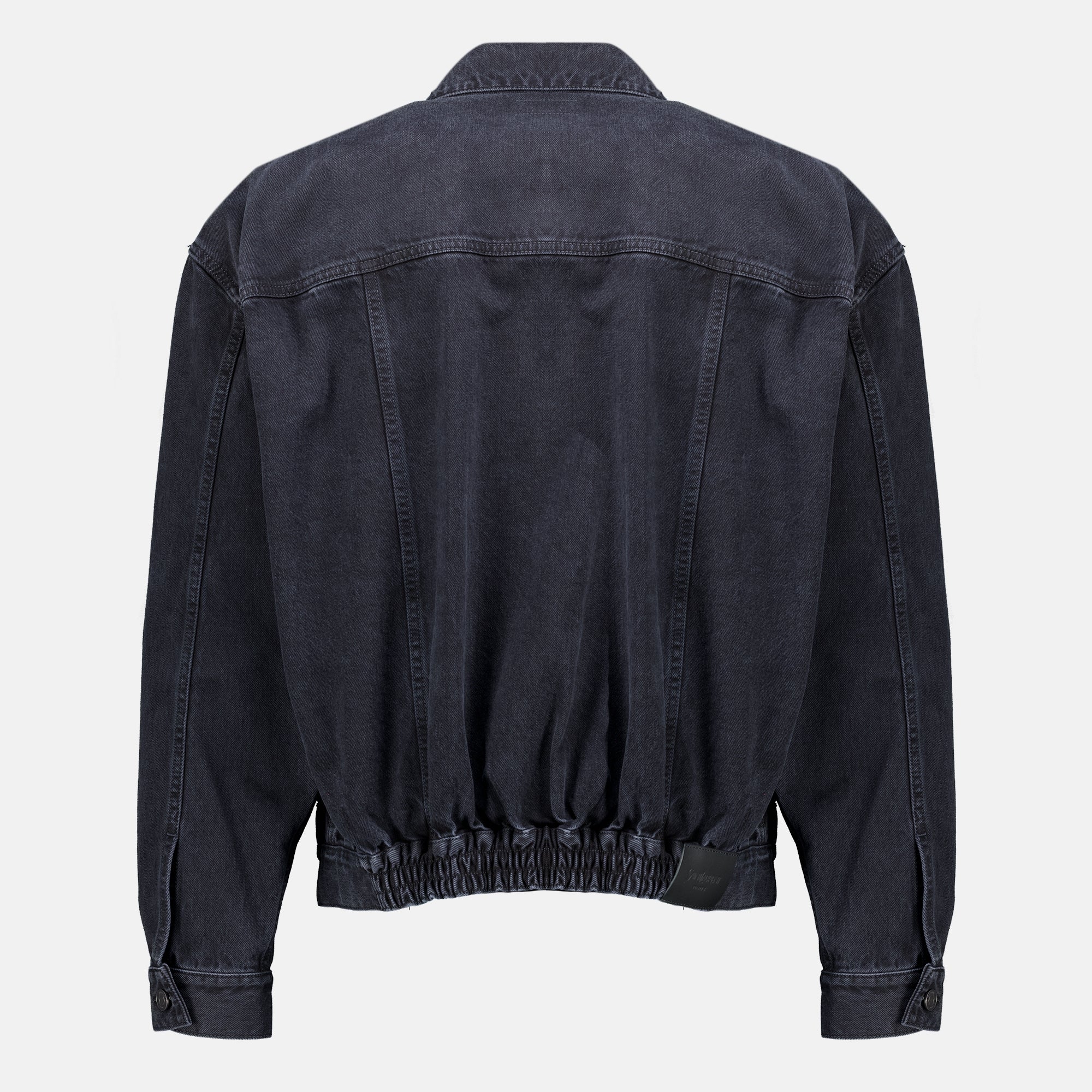Vestes Chaqueta de denim negra Saint Laurent Noir Homme