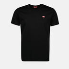 Camisetas T-shirt T-Miegor-K77 Preta Diesel Preto Homens