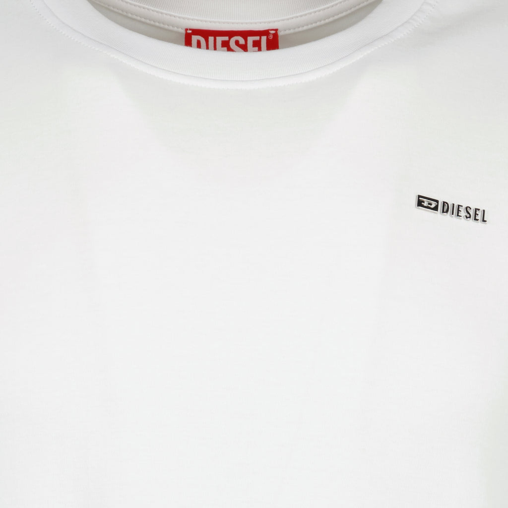 T-shirts T-shirt T-Adjust-Met weiß Diesel Blanc Homme