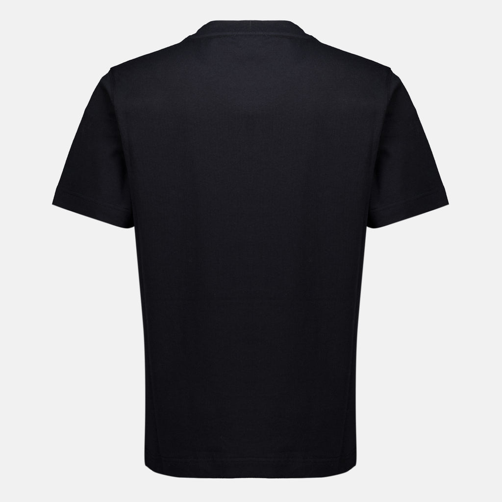T-shirts T-shirt Knight Check Nera Burberry Noir Homme