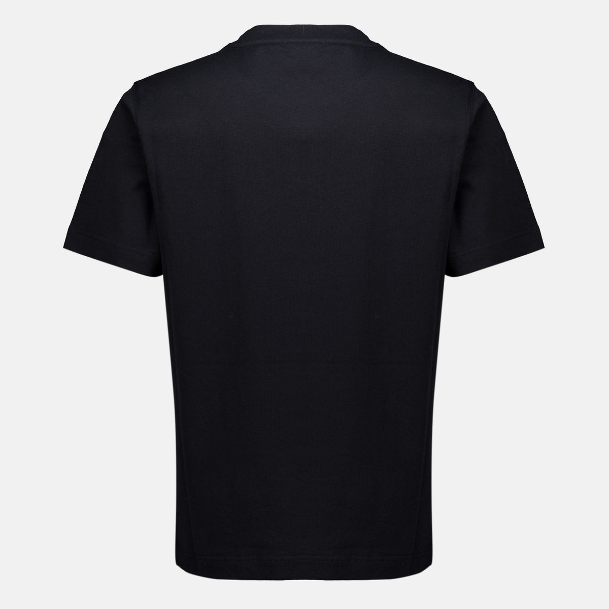 T-shirts Camiseta negra Knight Check Burberry Noir Homme
