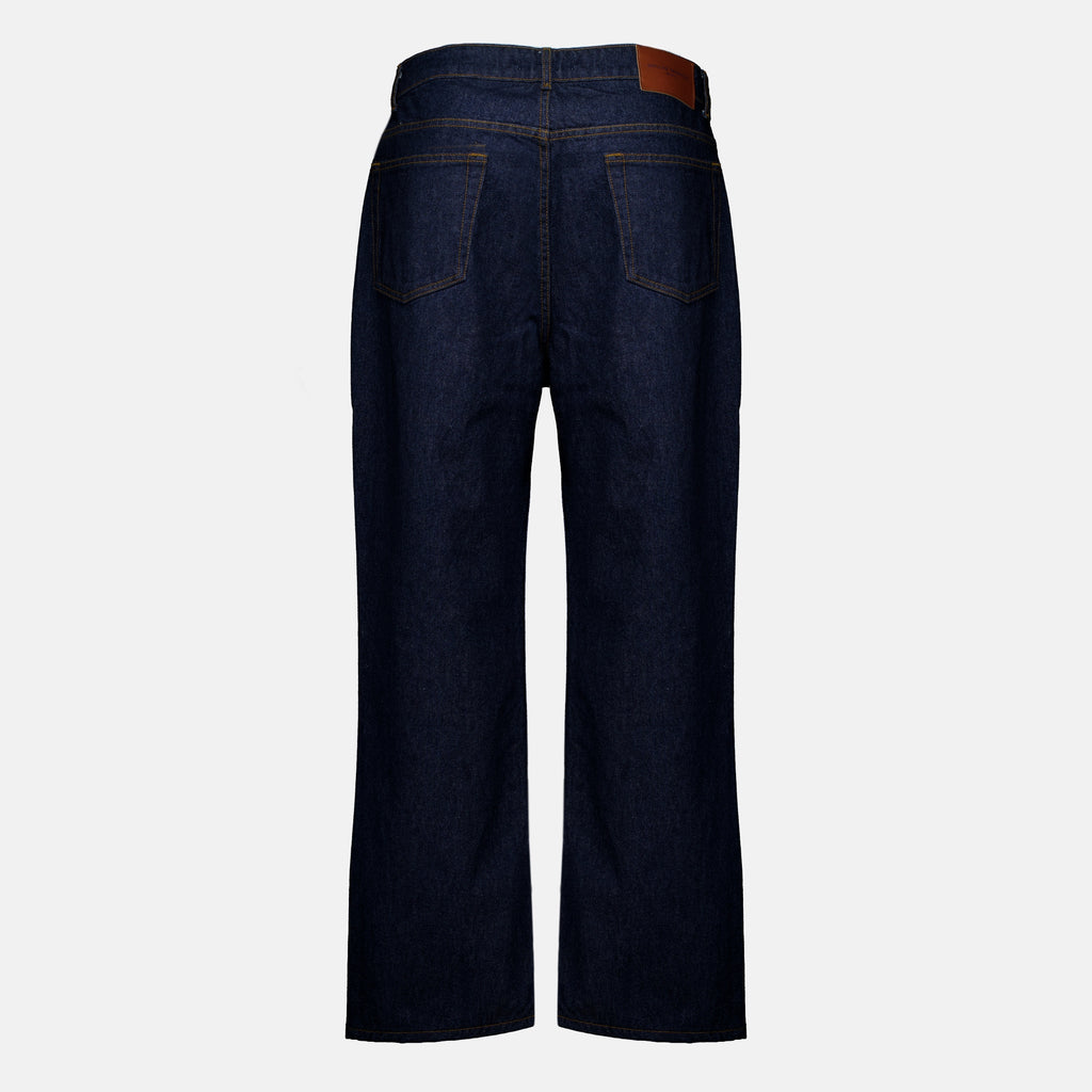 Pantalons Dark Blue Denim Jeans Officine Générale Bleu foncé Homme