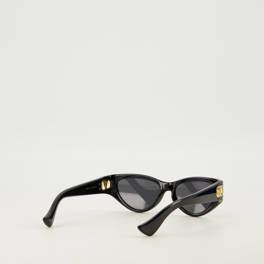 Lunettes 검은 고양이눈 안경 (아세테이트) Valentino Garavani Noir Femme