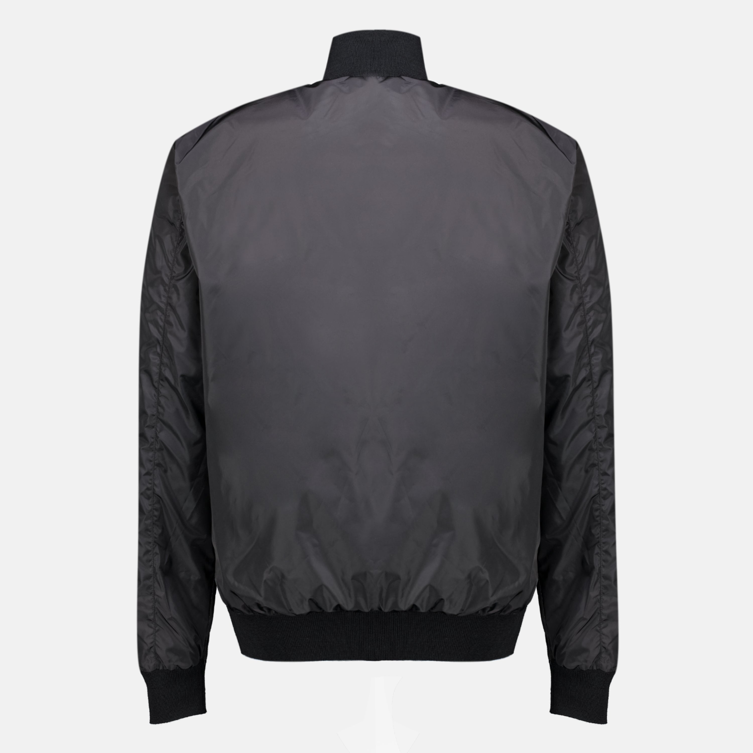 Vestes Wendbare Zip-Jacke Schwarz Prada Noir Homme