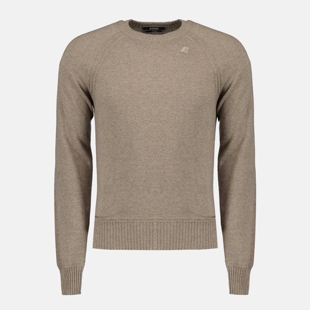 Immagine del pullover in lana Sebas di K-Way per uomo - Stagione Autunno-Inverno 2025 - Vista Anteriore