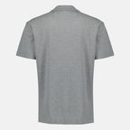 Immagine del Polo in Piquet di Cotone Grigio di Dior per Uomo - Collezione Primavera-Estate 2026 - Vista Posteriore
