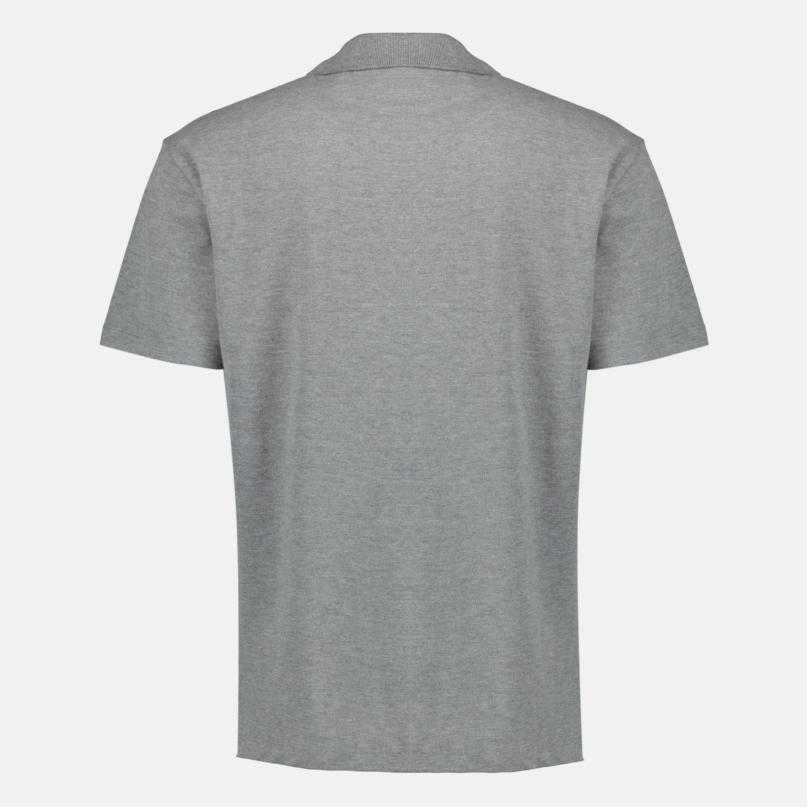 Immagine del Polo in Piquet di Cotone Grigio di Dior per Uomo - Collezione Primavera-Estate 2026 - Vista Posteriore