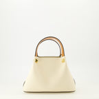 Imagem da mini bolsa tote bege da marca Valentino Garavani para Senhora - Coleção Primavera-Verão 2026 - Vista Traseira