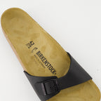 Chaussures ouvertes Sandálias Madrid Birkenstock Noir Homme