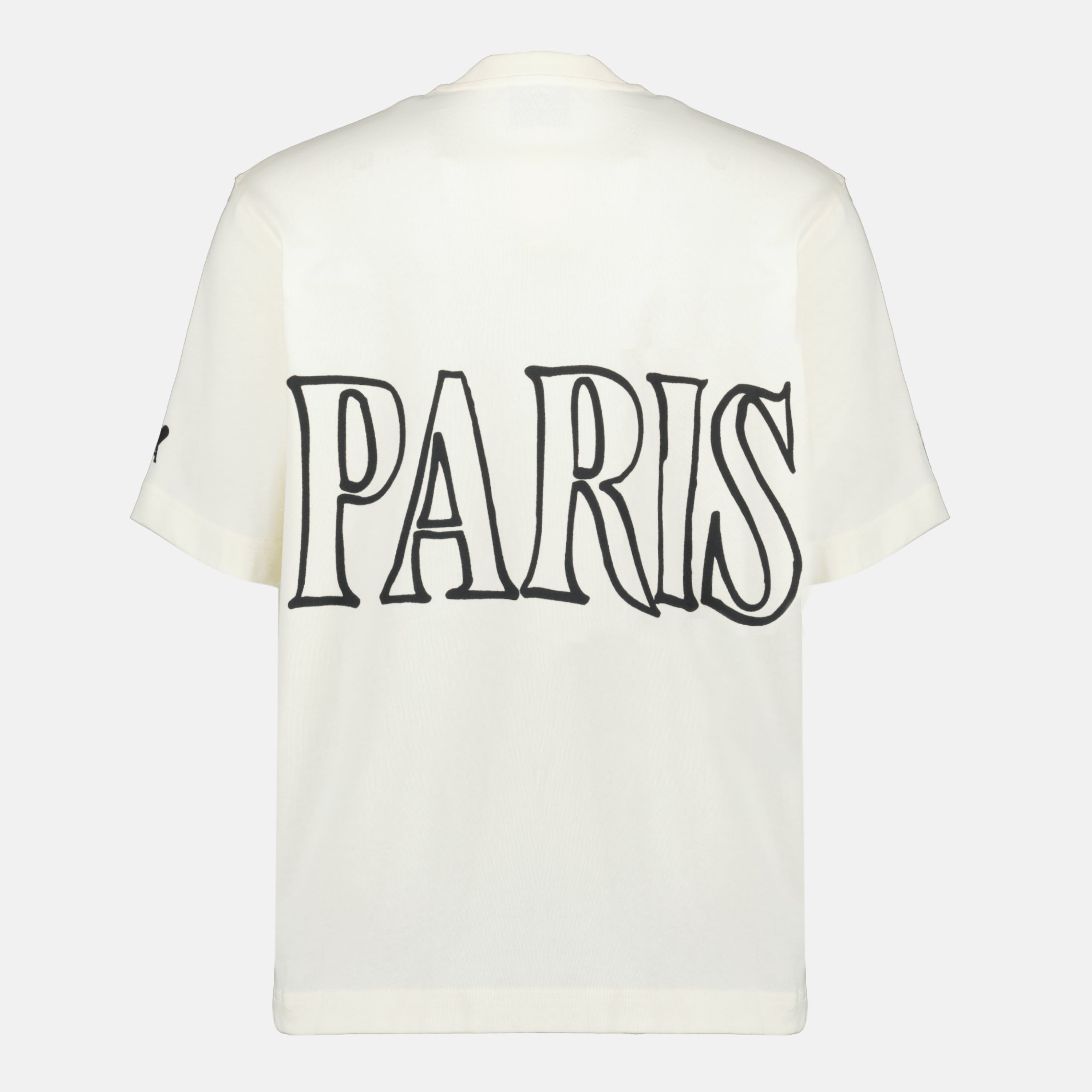 Image de l'article T-shirt imprimé blanc de la marque Ami PARIS pour Unisex - Saison Printemps-Été 2026 - Vue de Dos