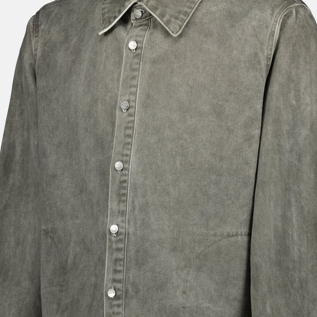 Jackets Celino Denim Shirt Iro Gray Homme