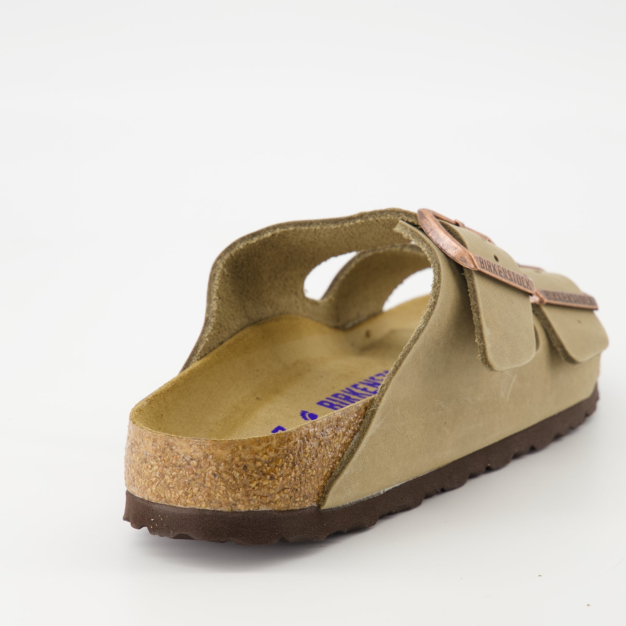 Chaussures ouvertes Sandales Arizona Birkenstock Beige Femme