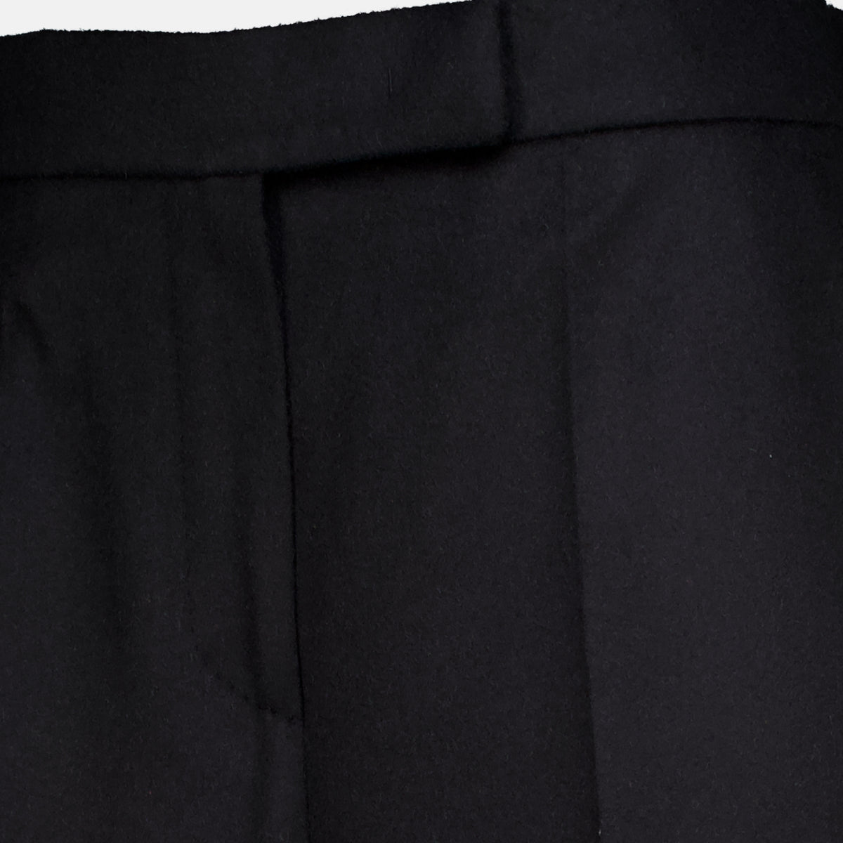 Pantalons Pantalon large noir Max Mara Noir Femme