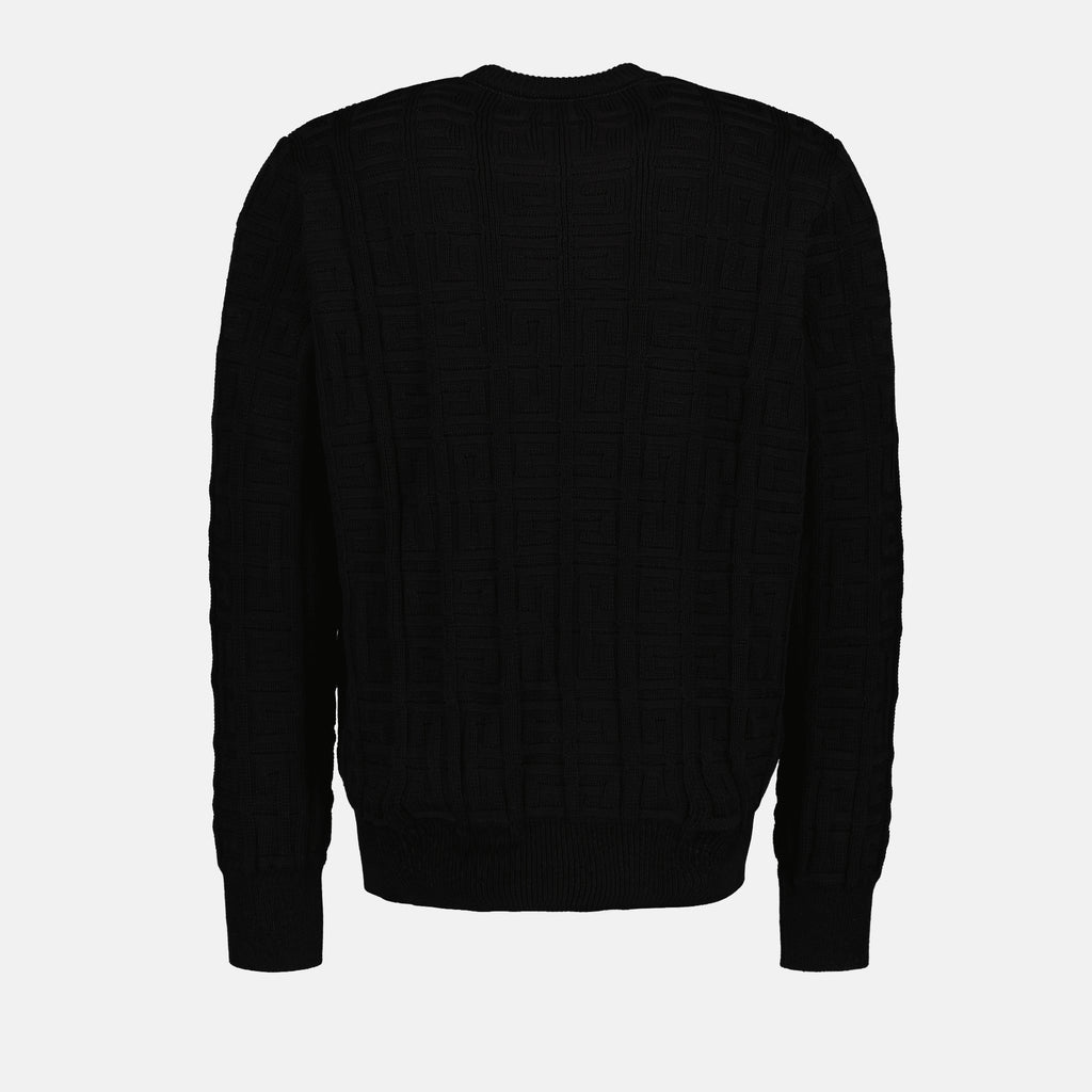 Strickwaren 4G Pullover Givenchy Schwarz Homme