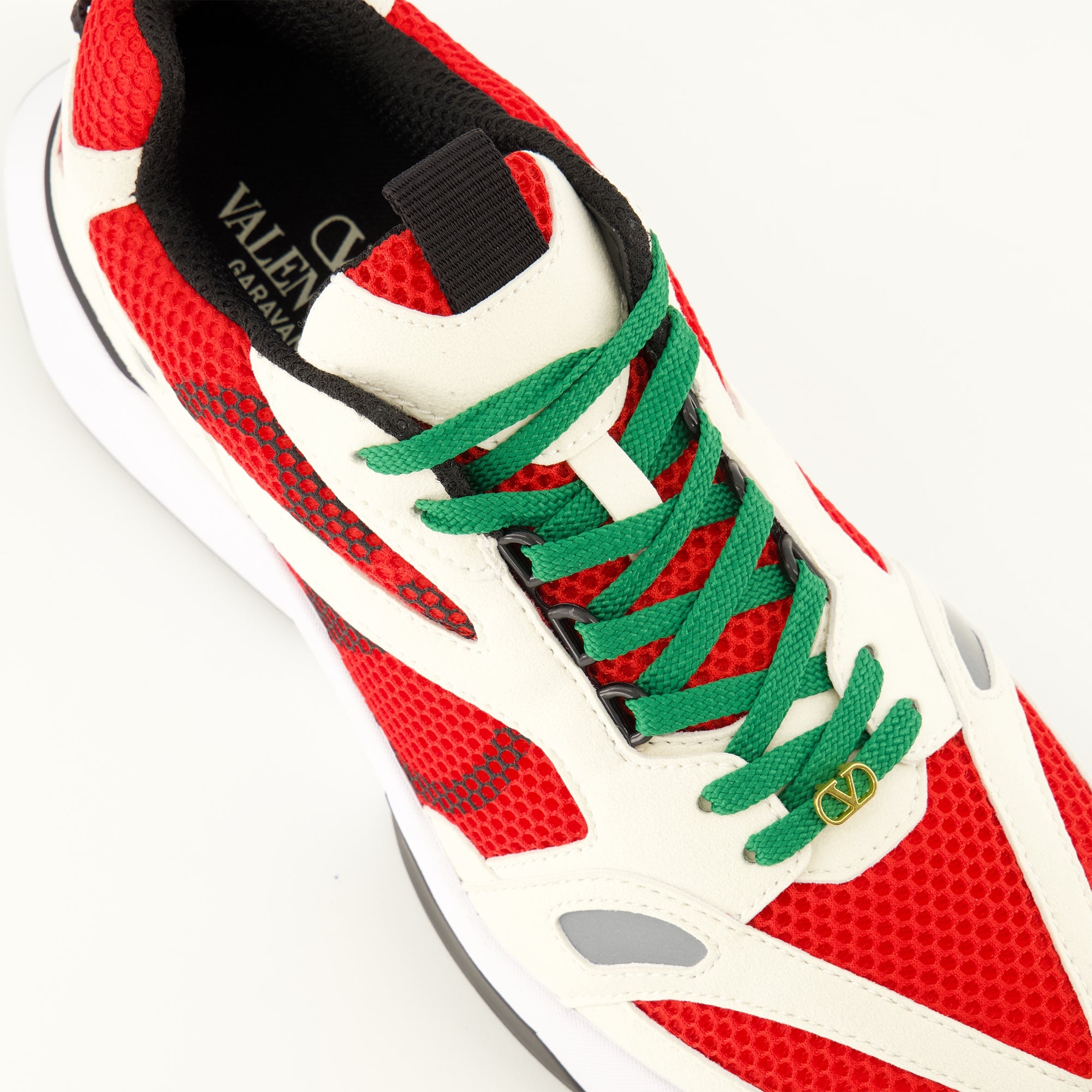 Baskets デミヴィー スニーカー（スエードとファブリック） Valentino Garavani Rouge Homme