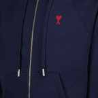 Sweatshirts Sweat zippé Ami de coeur Ami PARIS Bleu foncé Unisexe