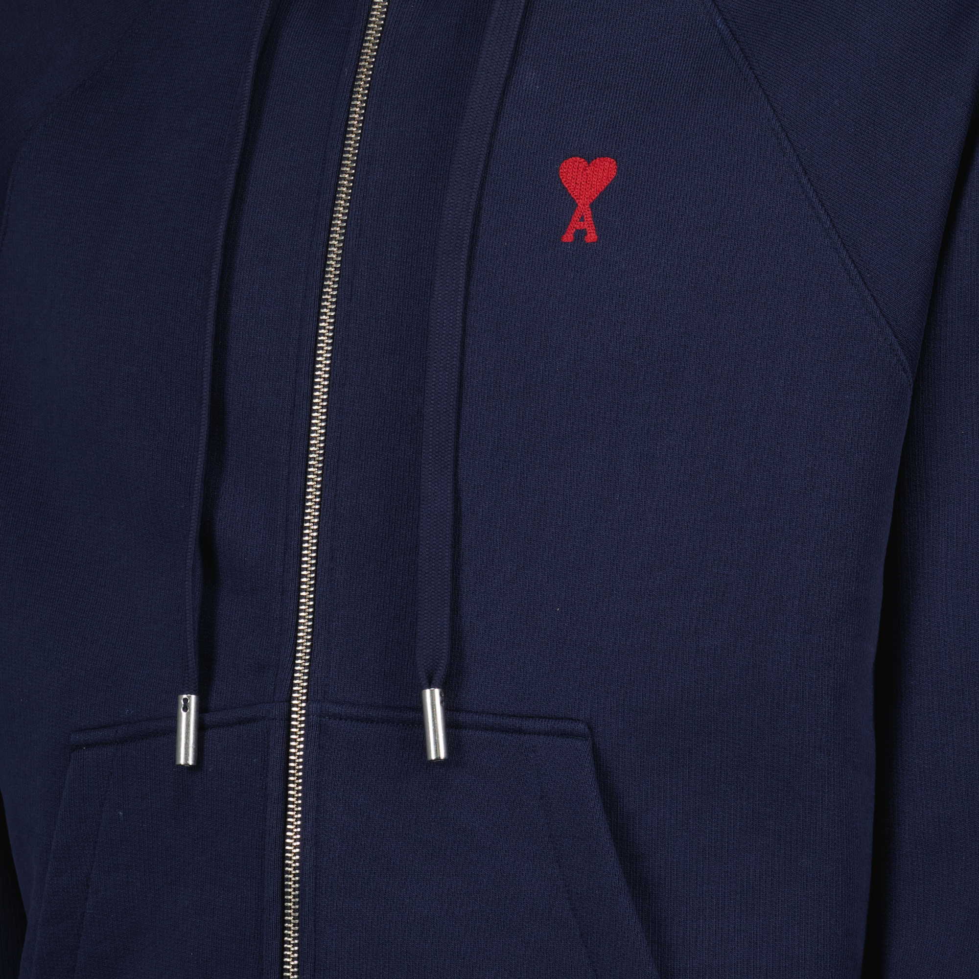 Sweatshirts Sweat zippé Ami de coeur Ami PARIS Bleu foncé Unisexe