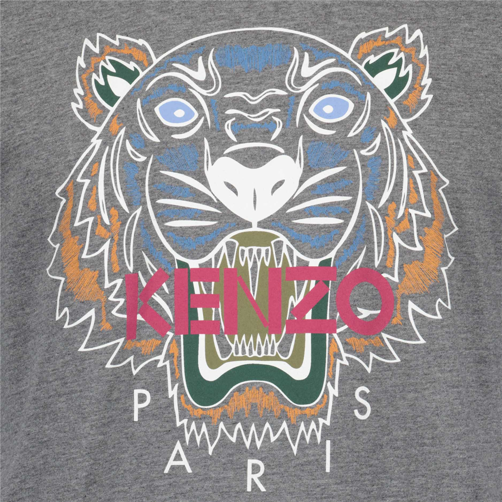 T-Shirts FC65TS0204YL 95 dove grey Kenzo Grau Homme