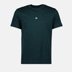 T-shirt T-Shirt con Logo 4G Givenchy Verde Homme