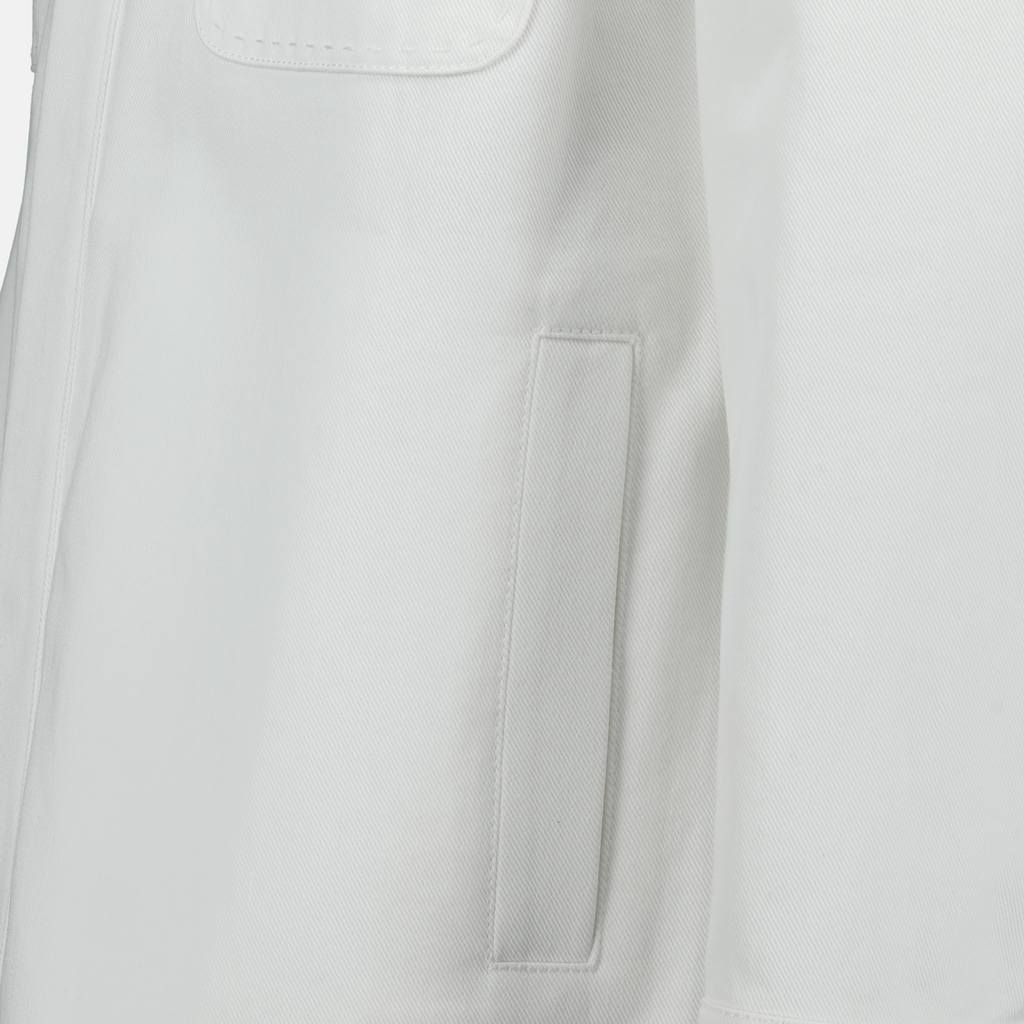 Vestes Veste en jean Fendi Blanc Homme