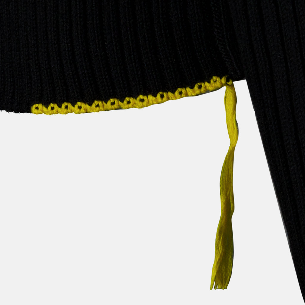 Maille Cardigan zippé noir Fendi Noir Homme