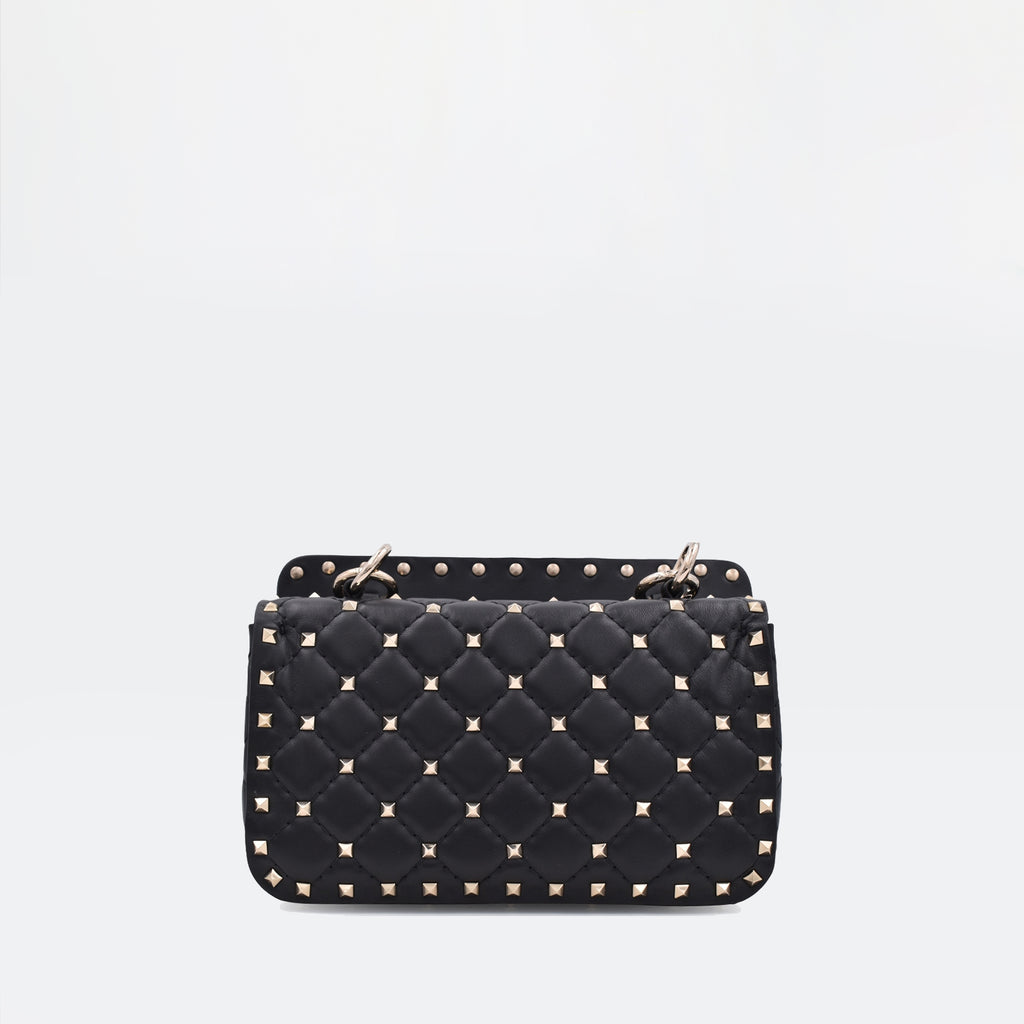 Borse a tracolla Sac Rockstud Spike Valentino Garavani Nero Femme