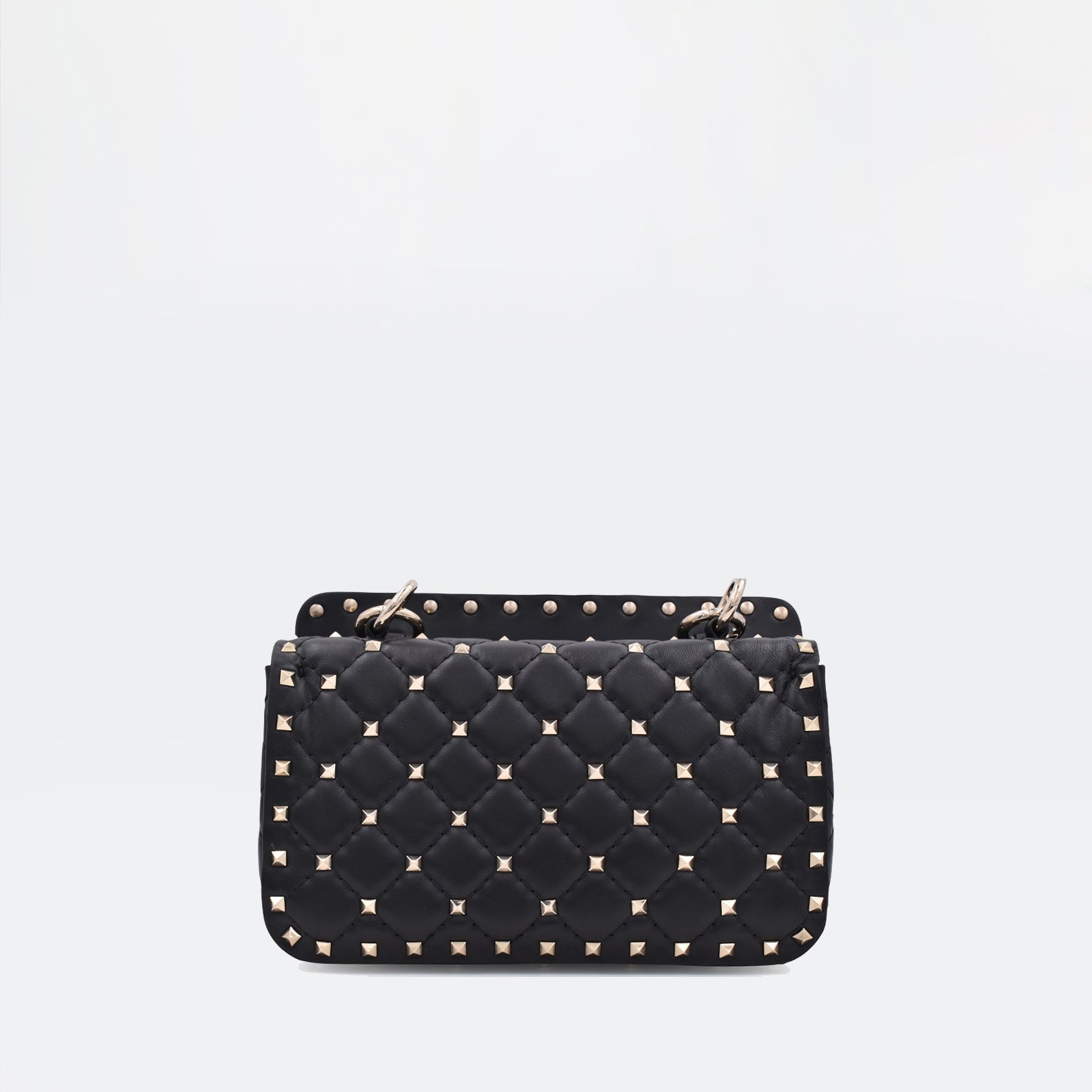 Borse a tracolla Sac Rockstud Spike Valentino Garavani Nero Femme